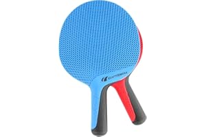 Cornilleau Softbat Duo Raquetas, Unisex Adulto, Azul/Rojo, Única