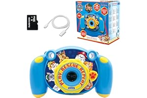 Lexibook Paw Patrol - Kinder-Digitalkamera, Foto- und Videofunktion, Spiele, inklusive 32GB SD-Karte - DJ080PA