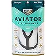 The AVIATOR Pet Bird Harness and Leash: X-Large Black