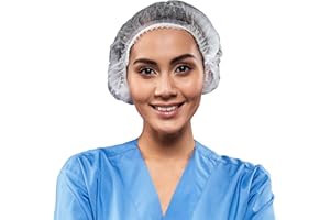 ASHLAND CHEMICALS & HYGIENE SUPPLIES White Mob caps (pack of 100)