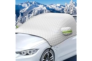 JOLIGAEA Copri Parabrezza Antighiaccio, Parasole Auto per Parabrezza, Pieghevole Copri Parabrezza per Auto, Protezione da Sole, Gelo, Neve, Polvere, da 232 x 142 cm