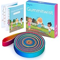 2 Gymnastikbänder Mit Stab - Bunte Tanzbänder Für Kinder & Tanz