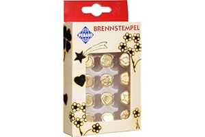 Pebaro 20200 - Sellos para pirograbado, 12-Piezas