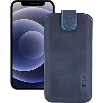 Suncase Leder Handytasche Für Sony Xperia 5 II – Schwarz, Mit Magnetverschluss & Rückziehlasche