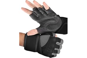 COFIT Transpirable Guantes de Entrenamiento, Antideslizante Guantes de Fitness Hombres y Mujeres con Protección Completa de Muñeca y Palma Guantes de Gimnasio para Levantamiento de Pesas