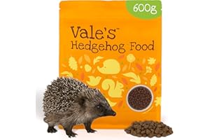 JACOBI JAYNE Vale’s™ Hedgehog Food – specially developed – used daily at Vale Wildlife Hospital – meaty, crunchy biscuits, high in fibre – suitable and nutritious – ideal addition to their natural diet (600g)