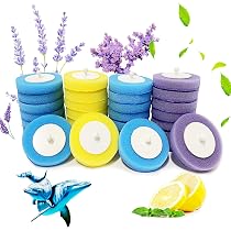 Scopino per WC usa e getta, sistema di pulizia del WC usa e getta, kit di scopino usa e getta con 12 testine di ricambio, sistema di pulizia per il bagno (grigio