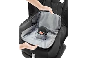 Lynmark® Protection Siège Auto Bébé pour Apprentissage De La Propreté – Protège Siège Auto Universel, Lavable en Machine, Contre Les Éclaboussures, Fuites De Couches, Accidents - Gris