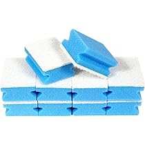 Spugne Abrasive Per Pulizia - 10 Pezzi Nere/Grigie - Foto 9