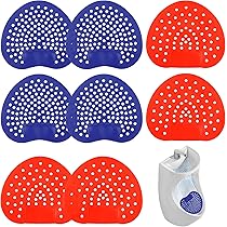 CATOR Urinalsieb 8 Stück - Universal Spritzschutz & Geruchsentferner