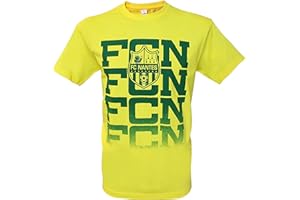 FC NANTES T-Shirt Collection Officielle Football Club Nantes Atlantique FCNA - Ligue 1 - Taille Adulte Homme