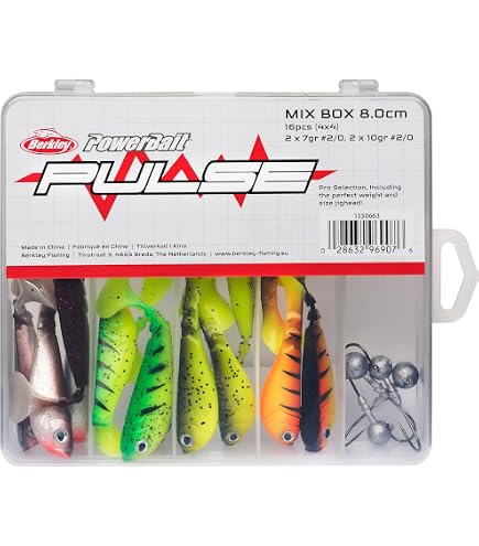 Drop Shot esche morbide 5 cm 2 set esche a gancio 04 micro pesce