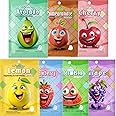 7 PCS Kids Face Masks, Sheet Mask Set Skin Care for Teenage Girls, Face Masks Beauty, Fruit Face Mask Gift Set to Improve dullness & Brighten, Women Skincare to Improve Dullness for All Skin Types