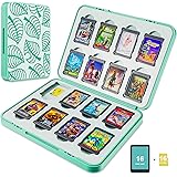 Custodia per Schede di Gioco Magnetiche per Nintendo Switch,Switch Lite & Switch OLED con 16 Slot per Schede di Gioco e 16 Sl