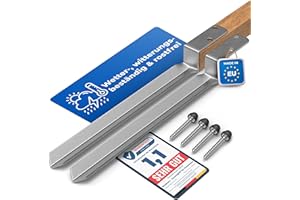 TORFIX® 2er-Set Einschlaghülse Schaukel Bodenanker Z-Form Feuerverzinkt Erdanker für Holzpfosten Bodenhülse Pfostenträger für Schaukel 50 cm inkl. 4 Schrauben (6×8) & Sicherheits Abdeckkappen