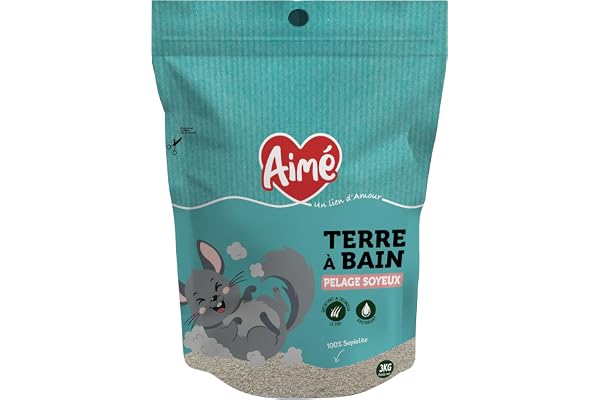 Aime badsand för chinchillor, 3 kg