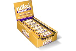 Nakd Raw Fruit and Nut Gluten Free Bars 30 - 35g(Pack of 18) (Banoffee Pie)