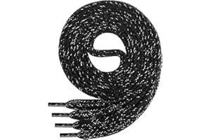 Di Ficchiano Schnürsenkel flach ø 7 mm I Sehr reißfeste Premium Schuhbänder aus 100% Baumwolle ideal für Sneaker Sportschuhe Freizeitschuhe Lederschuhe UVM I Shoe-Laces Längen 45-200cm cm