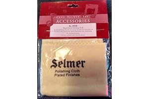 Selmer 2955 - Gamuza para instrumentos de viento metal, color amarillo y plateado