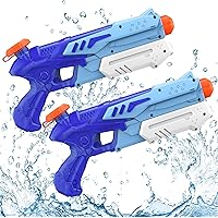 Kiztoys&1 Pistola ad Acqua per Bambini, Potente Pistola ad Acqua con Capacità 300ML 10 Metri a Lungo Raggio per Sport Acquati