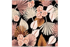 murando Carta da parati Foglia Nature 10 m Fotomurali in TNT Murale alla moda Decorazione da Muro XXL Poster Gigante Design Carta per pareti