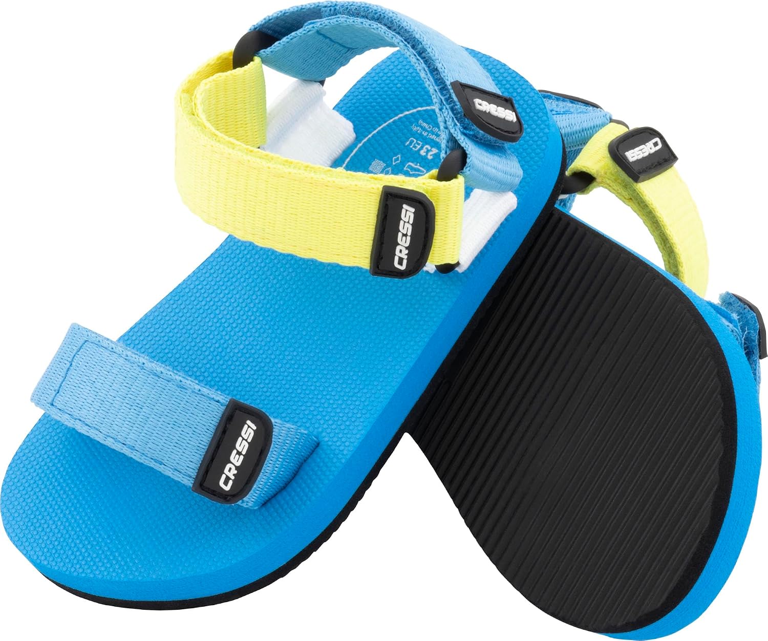 Cressi Rainbow Sandals Innovadoras Sandalias de Playa de Colores Varios para Niños ideales para Pasear por la Playa, en Casa o de ViajeUnisex niños