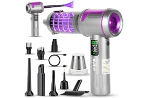 [LIMITED EDITION] WOSCHER Phantom i32 4 in 1 Cordless Vacuum Cleaner & Blower | 20000PA Suction |BLDC Motor |Rechargeable 3x2000mAh Battery |Clean Home, Car, Sofa, Curtains |1+1 Year Extended Warranty