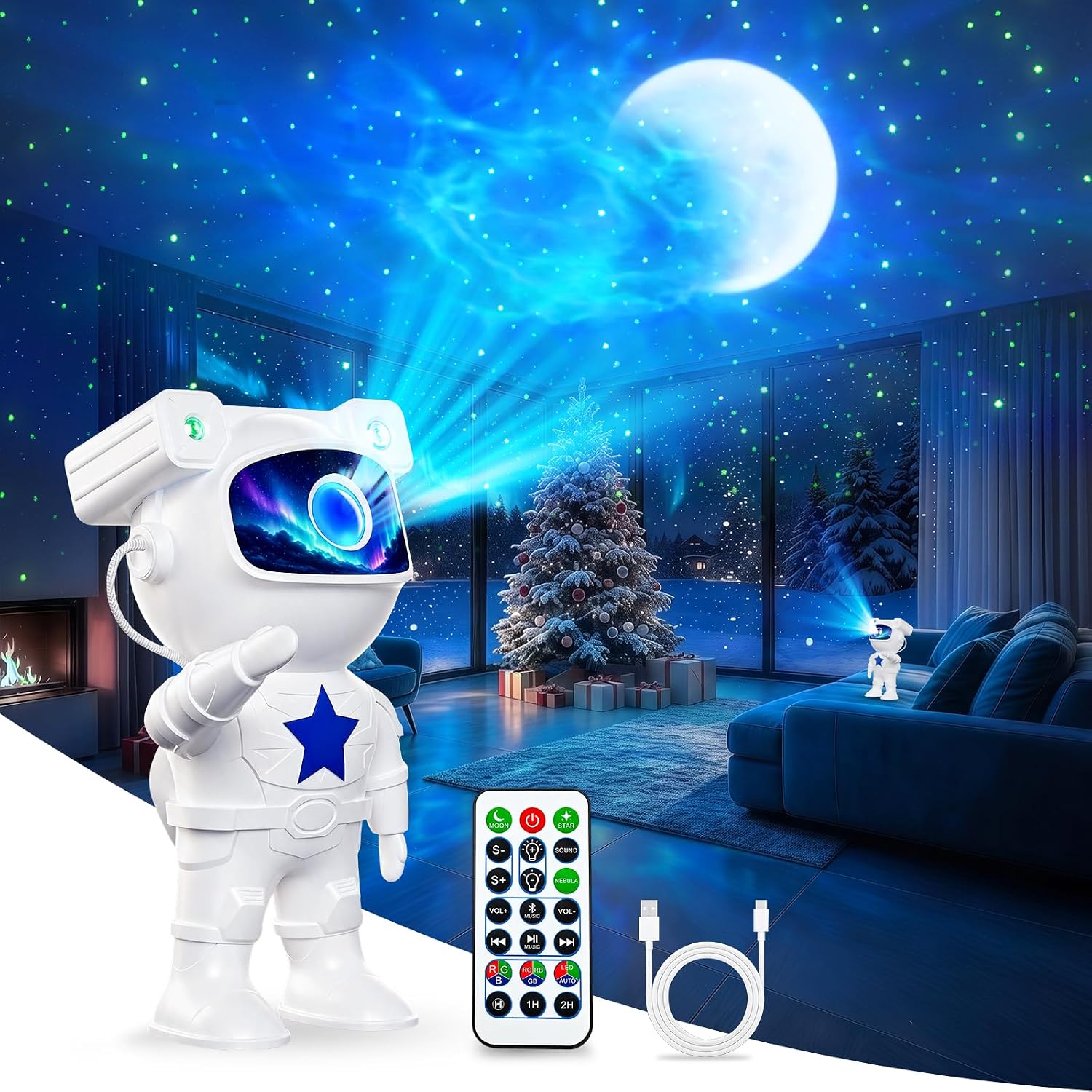 Avis d'Expert & Test Approfondi : Yuinzin Astronaute Projecteur Projecteur Ciel (Sélection)