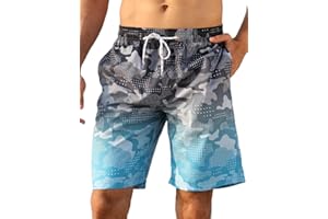 APTRO Maillot Short de Bain Homme Piscine Séchage Rapide Surf l'été Hawaïen Short de Plage Imprimé