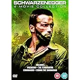Arnold Schwarzenegger 4 Movie Collection: Predator, The Terminator, Commando & Conan The Barbarian [DVD] [2017]