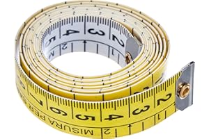 Metrica 22091 - Metro per sarto in Lana Di Vetro, 1,5 m