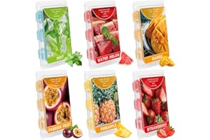 SCENTORINI Wax Melts 6 Pack, Scented Wax Melt, Wax Cubes, Scented Soy Wax for Oil Burner, Home Fragrance, Candle Wax Mlets