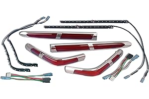Show Chrome Accessories 52-702A Saddlebag Molding LED Light Set