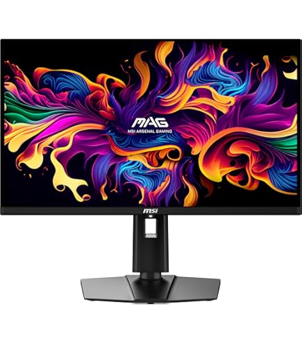 MSI MPG 271QRX QD-OLED, 27 OLED Gaming Monitor, 2560 x 1440