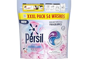 Persil Pure Heaven Scent Non Bio Washing Capsules our best delicate fragrance laundry capsules gentle next to sensitive skin 54 washes
