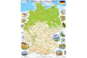 Larsen K72 Voyager en Allemagne, édition Allemand, Puzzle Cadre avec de 91 pièces