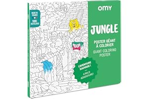Omy - Poster à colorier Jungle (POS30A)