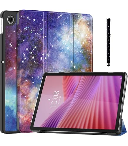 Housse De Protection Pour Lenovo Tab One / Tab K9 8.7 Pouces (2025) - Étui Avec Support Ajustable - Microfibre Intérieur