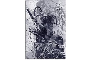 Paul Sinus Art Rise Of The Tomb Raider Art 90 X 60 cm – Tableau mural comme image peinture photo toile sur châssis directement par l'artiste