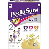 Pediasure Health and Nutrition Drink Powder for Kids Growth - 1kg (Vanilla)