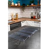 Mienda Home 4 Adet Kaydırmaz Pedli Şeffaf Stand Baharatlık Standı &Ccedil;ekmece I&ccedil;i D&uuml;zenleyici Mhydkplx4