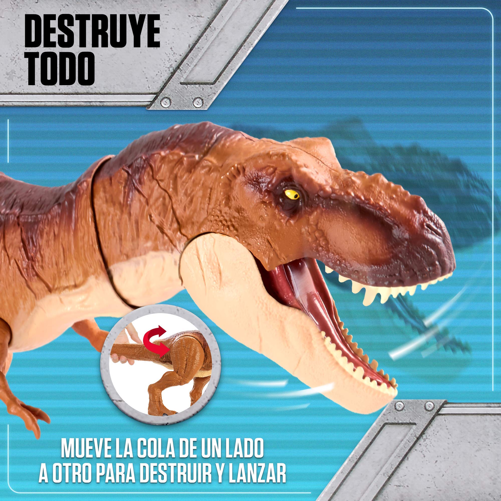 superataque del tyrannosaurus rex