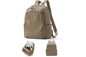 kibachev Sac a Dos Ordi Portable Femme Cartable Fille Sac a Dos College Sac à Dos Femme Voyage