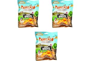 Benevo Pawtato Large Knots Dog Chews, 180g - 3Pack