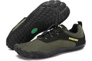 SAGUARO Zapatilla Minimalista Hombre Zapatillas de Trail Running Mujer Zapato Descalzo