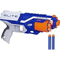 Nerf Disruptor Elite Blaster -- 6-Dart Rotating Drum, Slam Fire, Includes 6 Official Elite Darts -- For Kids, Teens, Adults