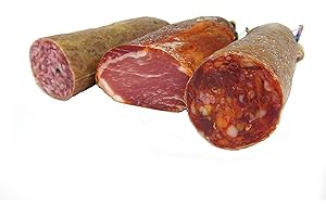 NIETO MARTIN SURTIDO EMBUTIDOS IBERICOS, ELABORACIÓN TRADICIONAL, CURADO BODEGAS NATURALES. LOMO DE CEBO IBERICO 50% RAZA IBERICA, CHORIZO Y SALCHICHON EXTRA. AL VACIO. 300 gr aprox.