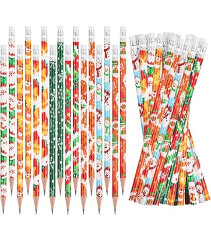 Crayons De Noël En Bois, 6 Pièces/lot, Nouveauté, ... – Grandado