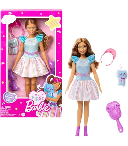 My First Barbie Doll AA - Easy To Dress (1990): Amazon.de