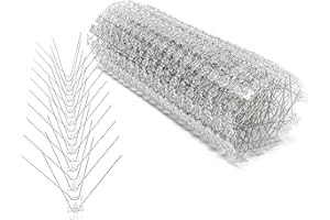 BIRD-TECH TM 25 mètres Pics Anti Oiseaux Premium. Fabriqué en UE